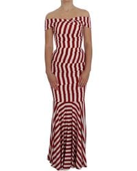 Dolce & Gabbana - Vestido maxi diario - Lyst