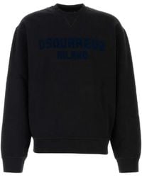 DSquared² - Hoodies & Sweatvesten ,Zwart ,Stijlvolle Sweatshirt Voor Mannen - Lyst