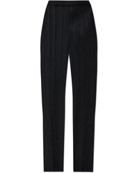Issey Miyake - Geplooide Broek - Lyst