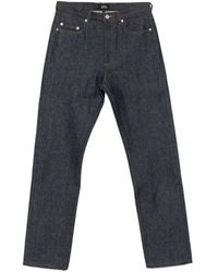 A.P.C. - Jeans ,Blauw ,Katoen Standard Jeans - Lyst