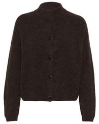 Gestuz - Brauner Alphagz Kurz Cardigan - Lyst