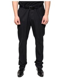 Dolce & Gabbana - Schwarze woll-skinny-dress-hose - Lyst