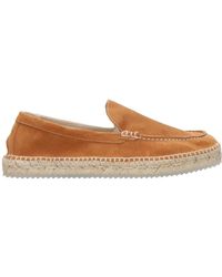 Espadrilles - Schoenen ,Bruin ,Leer Sandalen - Lyst
