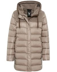 Fuchs & Schmitt - Steppjacke Mit Fake Fur Kapuze - Lyst