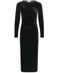 Part Two - Kleedjes ,Zwart ,Mouwloze Midi Jurk - Lyst
