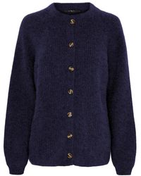 Btfcph - Truien & Vesten ,Blauw ,Wol Eleanor Cardigan - Lyst