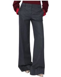Stella McCartney - Graue Hose Für Frauen Aw25 - Lyst