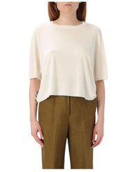 Drumohr - Weißer Merinowollpullover - Lyst