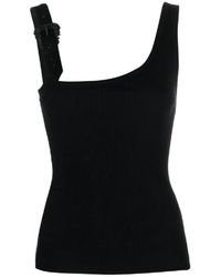 Versace Jeans Couture - Sleeveless Tops - Lyst
