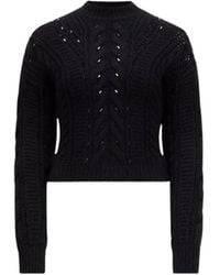 Moncler - Round-Neck Knitwear - Lyst