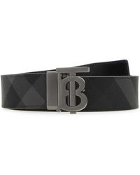 Burberry - Tb 35Mm Plaque Riem - Lyst
