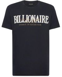 Billionaire - T-Shirt Ronde Hals - Lyst