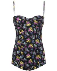 Dolce & Gabbana - Badmode ,Veelkleurig ,Balkonnet Badpak - Lyst