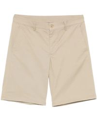 Aspesi - Korte Broeken ,Katoen Button Shorts - Lyst