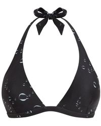 Vilebrequin - Badmode ,Zwart ,Halter Bikini Top Bubble 3D - Lyst