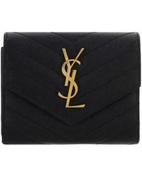 Saint Laurent - Wallets & Cardholders - Lyst