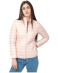 J.O.T.T - Jassen ,Roze ,Leer Lichtgewicht Tussenjas - Lyst