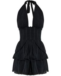 LoveShackFancy - Kleid Deanna Halter - Lyst