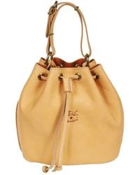 Il Bisonte - Stijlvolle Leren Bucket Bag - Lyst