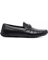Giorgio Armani - Elegante schwarze leder loafers - Lyst