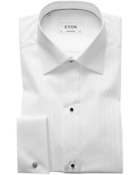 Eton Fit skjorte - Blanc