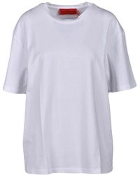 Wild Cashmere - Tops ,Wit ,Kasjmier Zacht T-Shirt Van Kasjmiermix - Lyst