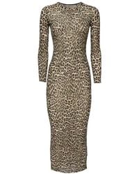 Blumarine - Strickkleider Mit Langen Ärmeln - Lyst