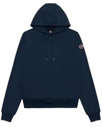 Colmar - Hoodies & Sweatvesten ,Blauw ,Katoen Essentiële Hoodie - Lyst