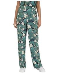 Alpha Studio - Straight Trousers - Lyst