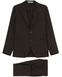 Tagliatore - Kostuums ,Bruin ,Single Breasted Suit - Lyst