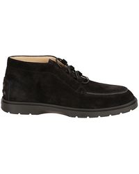 Tod's - Lace-Up Boots - Lyst