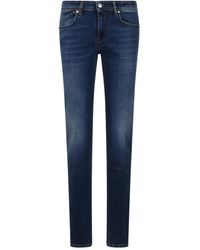 Re-hash - Jeans in denim blu slim fit - Lyst