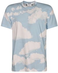 Moschino - Tops ,Blauw ,Stijlvolle T-Shirts En Polos - Lyst