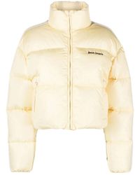 Palm Angels - Donsjack Met Geborduurd Logo - Lyst