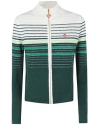 CASABLANCA - Boucle Stripe Ritshuisjack - Lyst