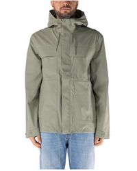 Rains - Jassen ,Groen ,Cargo Suva Hardshell Jas - Lyst