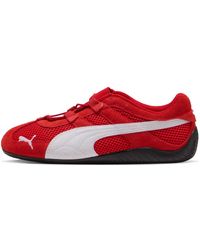 PUMA - Rood Wit Speedcat Go Sneakers - Lyst