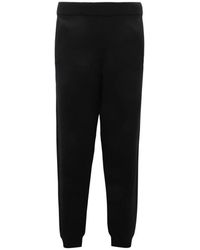 Max Mara - Gebreide Wollen Studio Broek - Lyst