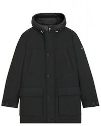 BOSS - Jassen ,Zwart ,Leer H-Detoni Jas - Lyst