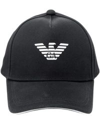 Emporio Armani - Chapeaux bonnets et casquettes - Lyst