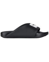 Givenchy - Label Flat Mules - Lyst