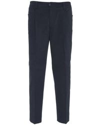 BRIGLIA - Blauwe Chino Broek Voor Mannen - Lyst