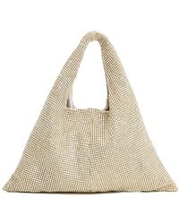 TWENTYFOUR - Elegante Oro Clutch Mit Funkelnden Verzierungen - Lyst