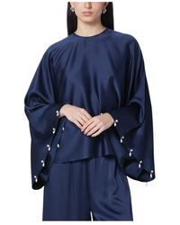 Stella McCartney - Kimono-Sleeve Blouse - Lyst