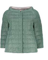 Herno - Jacquard-motiv steppjacke - Lyst