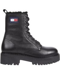 Tommy Hilfiger - Lace-Up Boots - Lyst