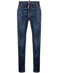 DSquared² - Slim fit stretch jeans - Lyst