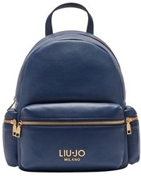 Liu Jo - Rucksack Mit Nieten Und Reißverschluss - Lyst