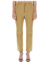 Saint Laurent - Slim-Fit Trousers - Lyst