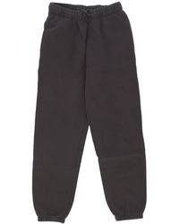 Element - Broeken ,Grijs ,Katoen Fleece Trainingsbroek Zwart - Lyst